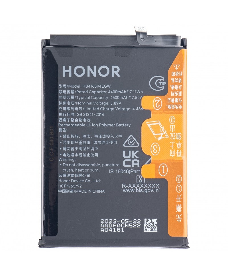 Acumulator Honor 90 Lite, X8a,X8b HB416594EGW