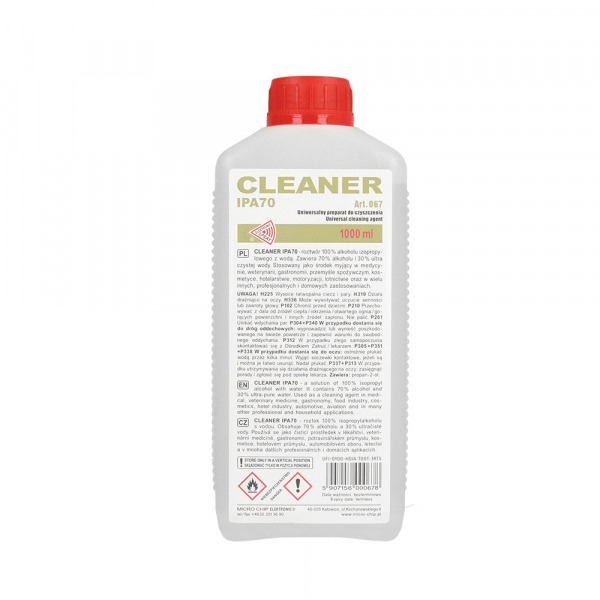 Alcool Izopropilic Elektronic Spray IPA70, 1l ART.067