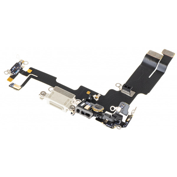 Banda cu Conector Incarcare - Microfon Apple iPhone 14, Argintiu
