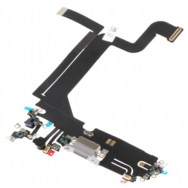Banda cu Conector Incarcare - Microfon Apple iPhone 14 Pro Max, Argintiu