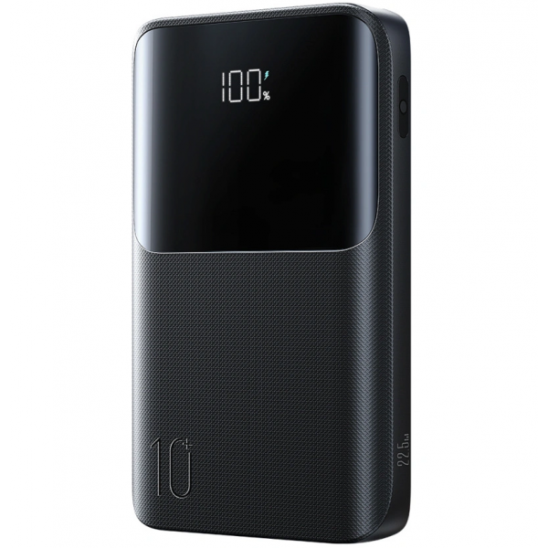 Baterie Externa Joyroom JR-QP191 Mini, 10000mAh, 22.5W, QC + PD, 1 x USB-A - 2 x USB-C, Neagra