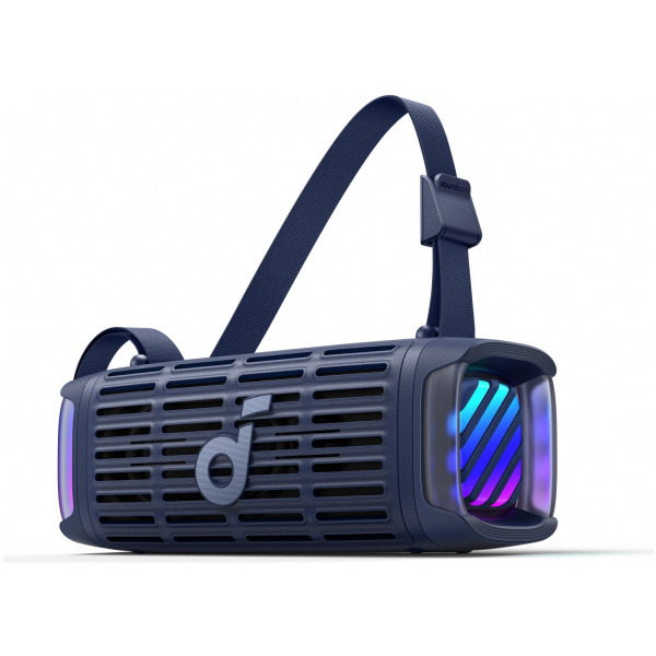Boxa Portabila Bluetooth Anker SoundCore Boom 3i, 50W, RGB, Waterproof, Albastra D5100030