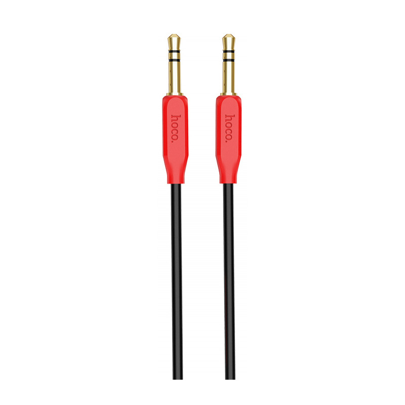 Cablu Audio 3.5mm - 3.5mm HOCO UPA11, 1m, Negru
