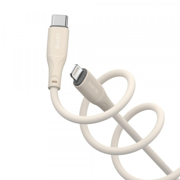 Cablu Date si Incarcare USB-C - Lightning Blueo Ape Legend, 20W, 1.5m, Gri