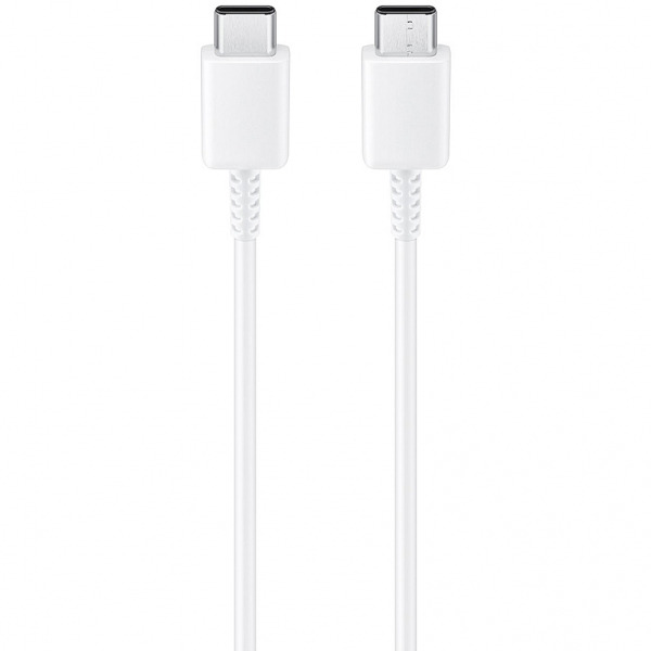 Cablu Date si Incarcare USB-C - USB-C Samsung EP-DA705, 25W, 1m, Alb EP-DA705BWEGWW