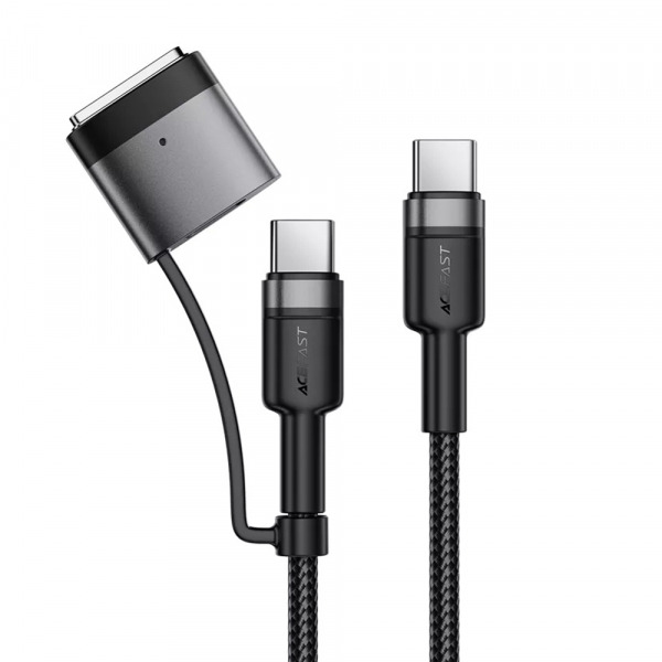 Cablu Incarcare Acefast, USB-C - USB-C / MagSafe 3, 240W, 1.2m, Negru