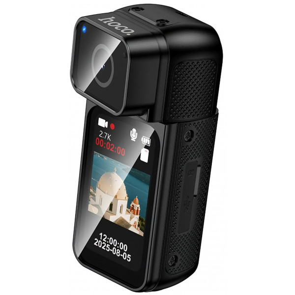 Camera Sport HOCO DV105, 2.7K, Afisaj 1.47inch, Neagra