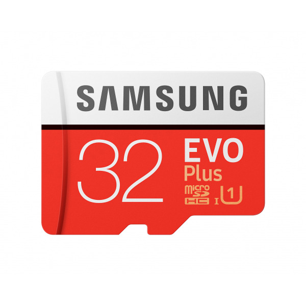 Card Memorie microSDHC Samsung Evo Plus, 32Gb, Clasa 10 / UHS-1 U1, Cu Adaptor MB-MC32GA/APC