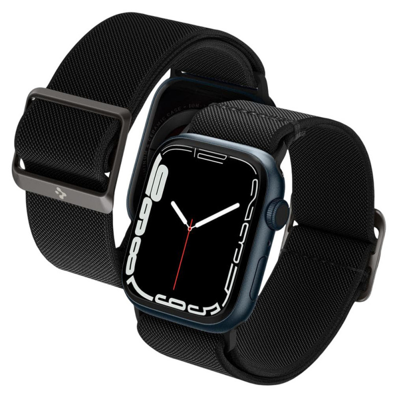 Curea Spigen Lite Fit pentru Apple Watch 42mm / 41mm / 40mm Series, Neagra AMP02290