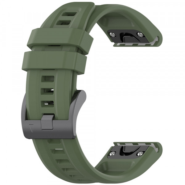 Curea Techsuit W060 pentru Garmin Watch Fenix Series, Verde Inchis
