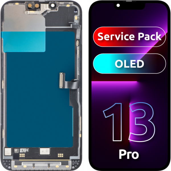 Display cu Touchscreen Apple iPhone 13 Pro, cu Rama, Negru, Service Pack 661-21993