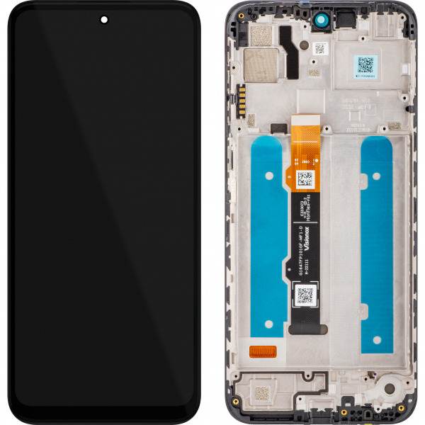 Display cu Touchscreen Motorola Moto G31 (XT2173-3), cu Rama, Negru, Service Pack 5D68C19989