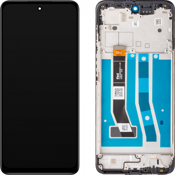 Display cu Touchscreen Motorola Moto G54 Power Edition / G54, cu Rama, Negru, Service Pack 5D68C23304