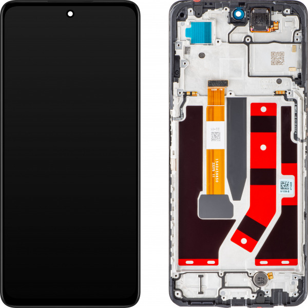 Display cu Touchscreen OnePlus Nord CE 3 Lite / Nord N30, cu Rama, Gri (Chromatic Gray), Service Pack 1001100068
