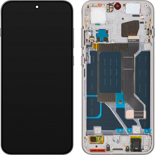 Display cu Touchscreen Oppo Find X9, cu Rama, Gri (Titanium Grey), Service Pack 621029000716