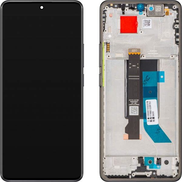 Display cu Touchscreen Xiaomi Poco X7, cu Rama, Negru, Service Pack 5600010O16P00