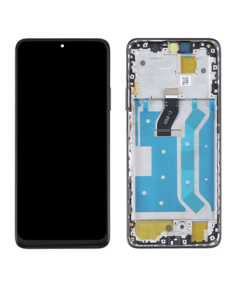 Ecran LCD Display cu Rama Huawei Nova Y90, CTR-LX2, CTR-LX1, CTR-LX3 Negru