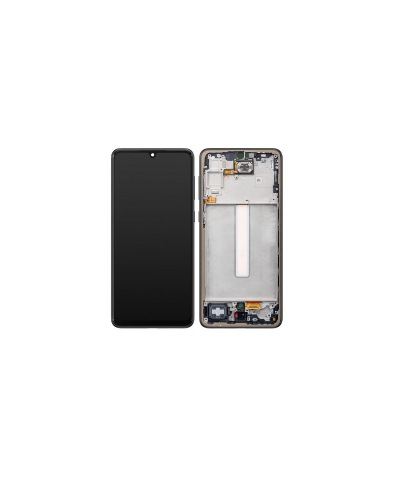Ecran LCD Display Service Pack Samsung Galaxy A33 5G, A336 Cu Rama Negru