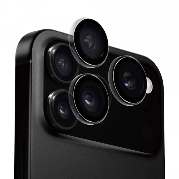 Folie de protectie Camera Spate Anank AR pentru Apple iPhone 17 Pro Max / 17 Pro, Sticla Securizata, Transparenta