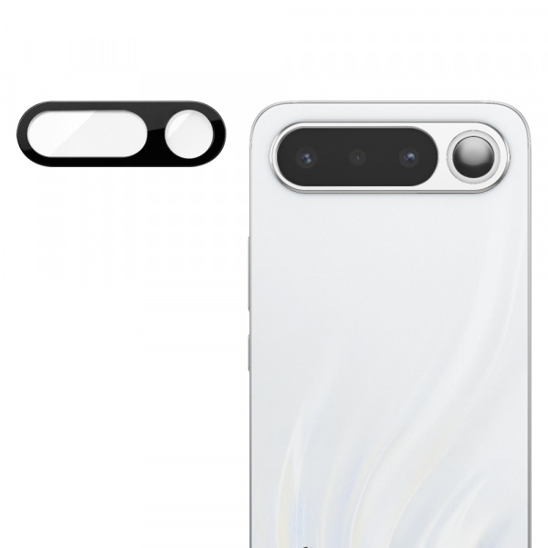 Folie de protectie Camera Spate Techsuit pentru Realme 16, Sticla Securizata, Neagra