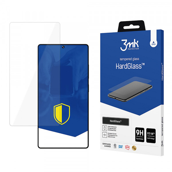 Folie de protectie Ecran 3MK HardGlass pentru Samsung Galaxy S25 Ultra S938, Sticla Securizata, Full Glue