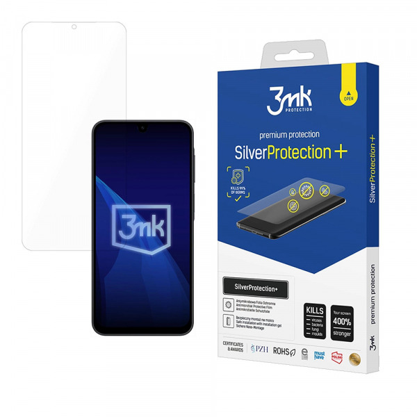 Folie de protectie Ecran 3MK Silver Protect+ pentru Samsung Galaxy A17 4G A175 / A17 5G A176 / A16 5G A166 / A16 4G A165, Plastic