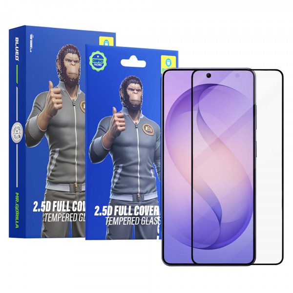 Folie de protectie Ecran Blueo HD pentru Samsung Galaxy S26 Ultra S948, Sticla Securizata, Full Glue, 2.5D, Set 5 bucati, Neagra