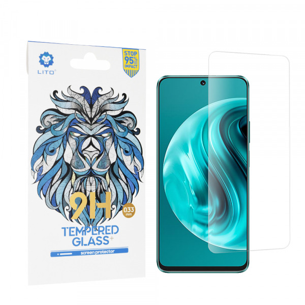 Folie de protectie Ecran Lito Classic pentru Huawei nova 13i / nova 12i, Sticla Securizata, Full Glue, 2.5D