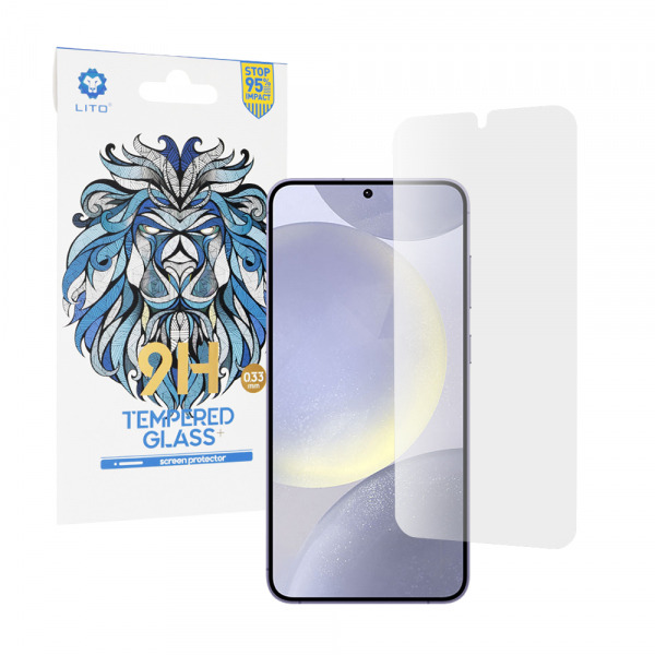 Folie de protectie Ecran Lito Classic Ultra Thin pentru Samsung Galaxy S25 Edge S937 / S25+ S936 / S24+ S926, Sticla Securizata, Full Glue, 2.5D