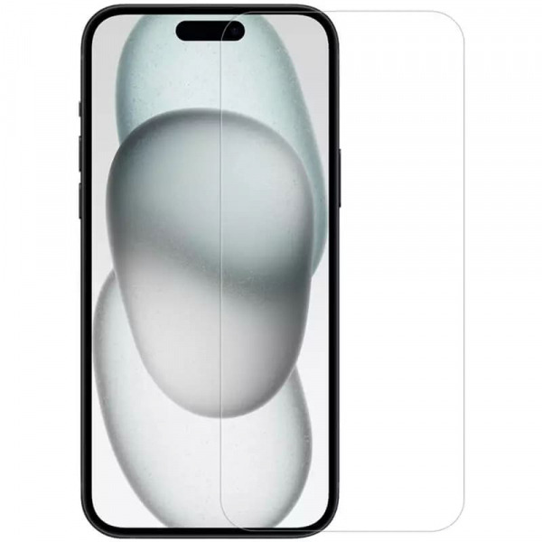 Folie de protectie Ecran Nillkin Amazing H pentru Apple iPhone 15 Plus, Sticla Securizata, Full Glue