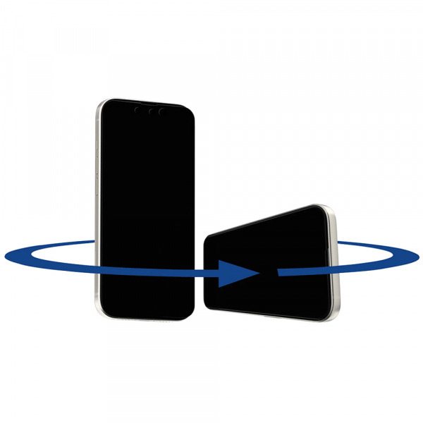 Folie de protectie Ecran Privacy Anank 1X Reinforced 360 pentru Apple iPhone 16 Pro Max, Sticla Securizata, Full Glue, 2.5D