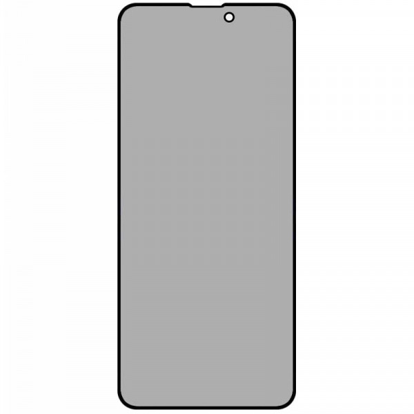 Folie de protectie Ecran Privacy HOCO G15 pentru Apple iPhone 16 / 15, Sticla Securizata, Full Glue, 5D
