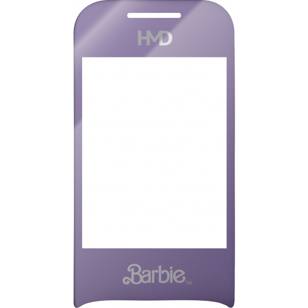 Geam Ecran HMD Barbie, Argintiu, Service Pack 5004001108SH0