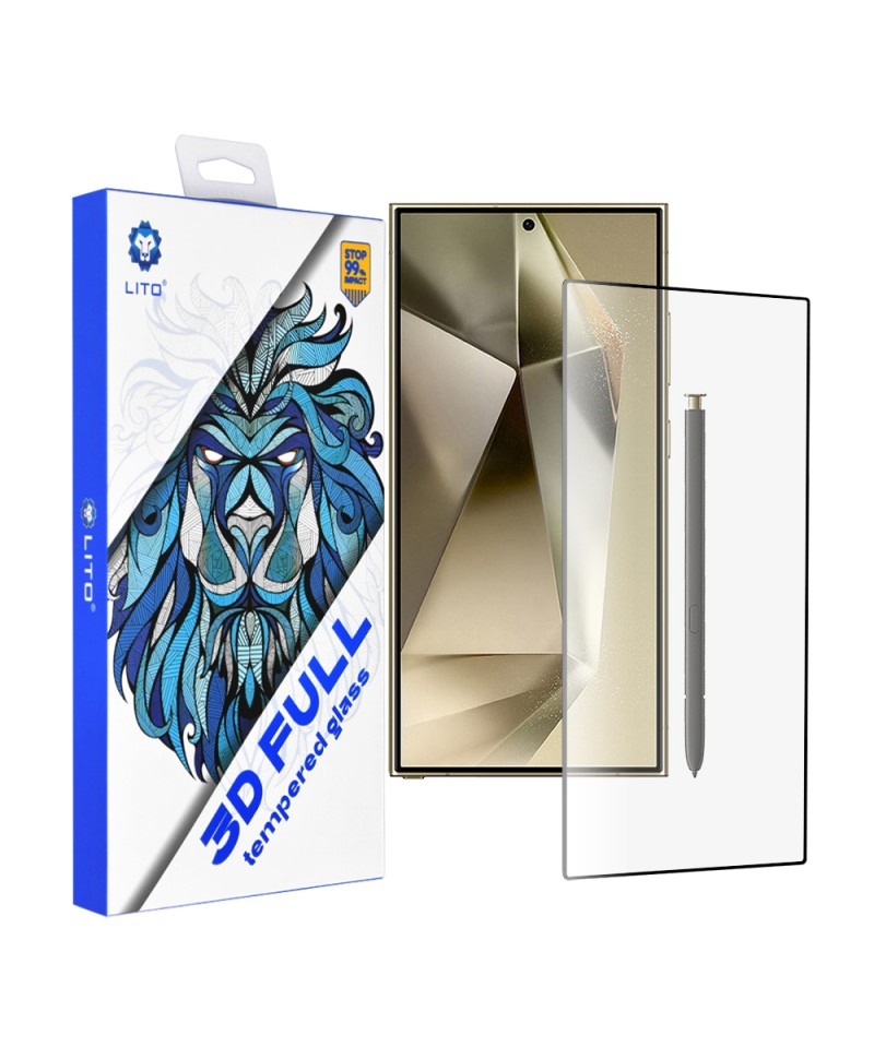 Geam Soc Protector Lito 3D Full Ultra Thin Samsung Galaxy S25 Ultra