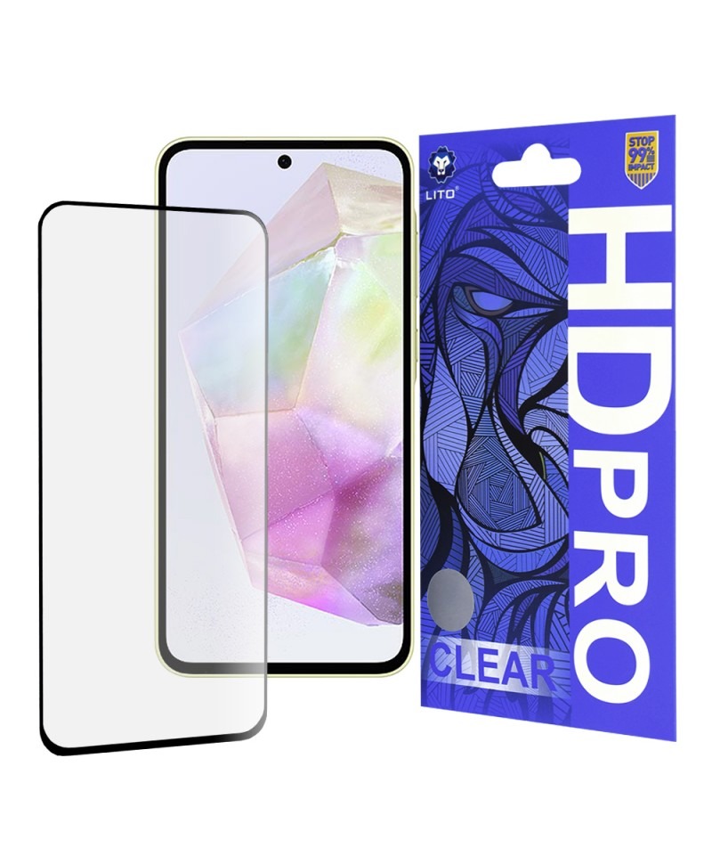 Geam Soc Protector Lito HD Pro Clear Samsung Galaxy A35 5G , A55, Samsung Galaxy S24 FE