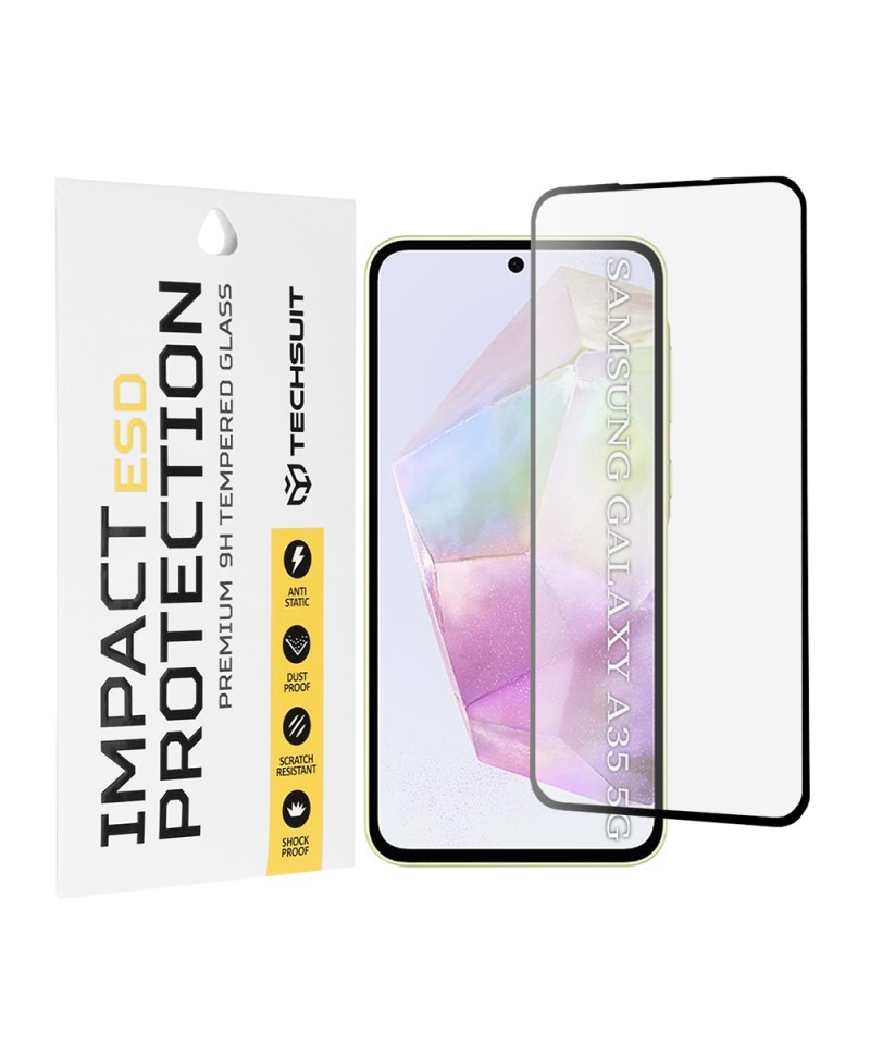 Geam Soc Protector Techsuit ESD Glass Samsung Galaxy A35 5G , A55, Samsung Galaxy S24 FE