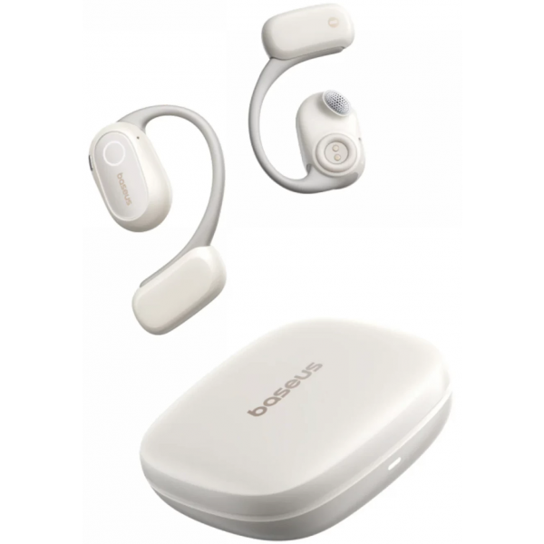 Handsfree Bluetooth Baseus Bowie MF1, TWS, Alb A00084501223-00