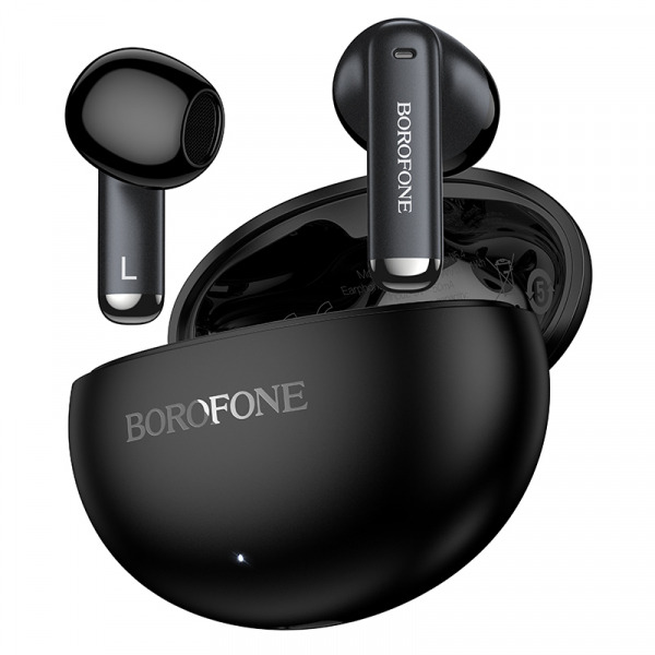 Handsfree Bluetooth Borofone FQ12 Nice, TWS, Negru
