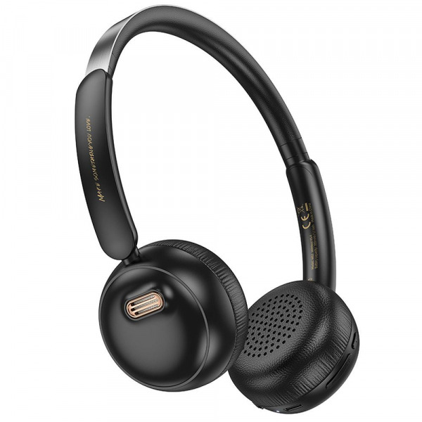 Handsfree Bluetooth HOCO W62, Negru