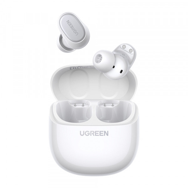 Handsfree Bluetooth UGREEN Dots (75627), TWS, MultiPoint, Alb