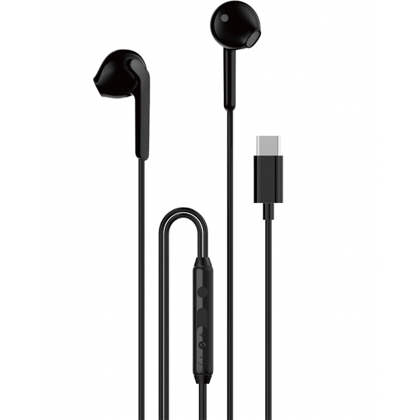 Handsfree USB-C Dudao X3C, Negru