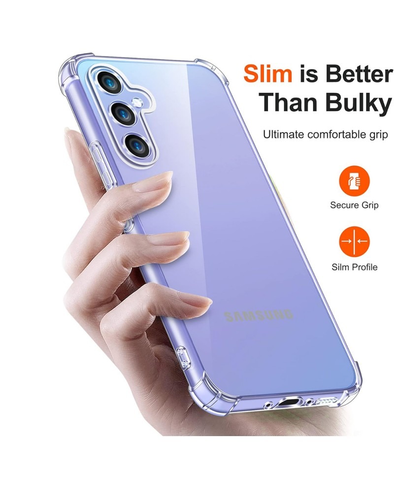 Husa Clear Silicone Samsung Galaxy A15 4G, A15 5G