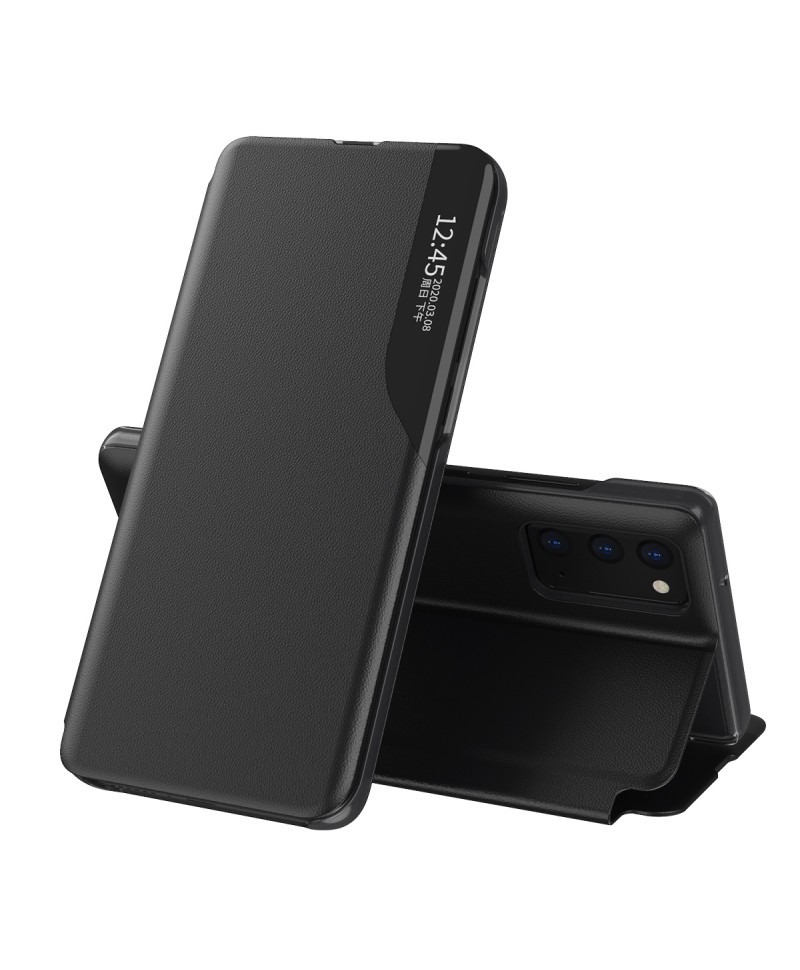 Husa Flip Cover Samsung Galaxy A72 5G, A726 Neagra