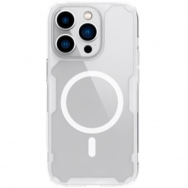 Husa MagSafe pentru Apple iPhone 16, Nillkin, Nature Pro, Transparenta