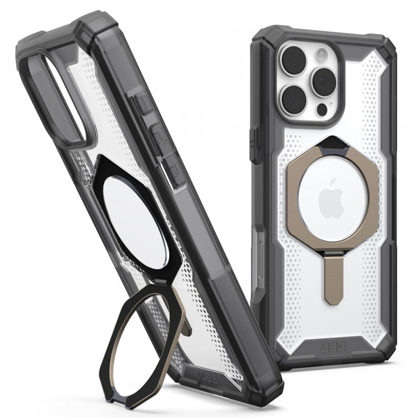 Husa MagSafe pentru Apple iPhone 16 Pro Max, Urban Armor Gear, Plasma XTE, Gri