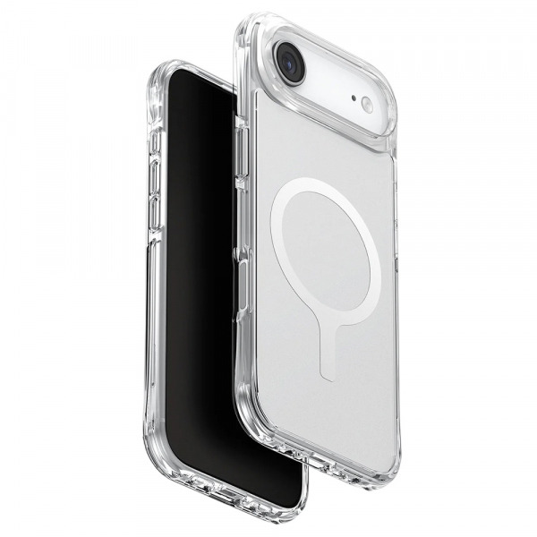 Husa MagSafe pentru Apple iPhone 17 Air, UNIQ, LifePro Xtreme MagClick, Transparenta