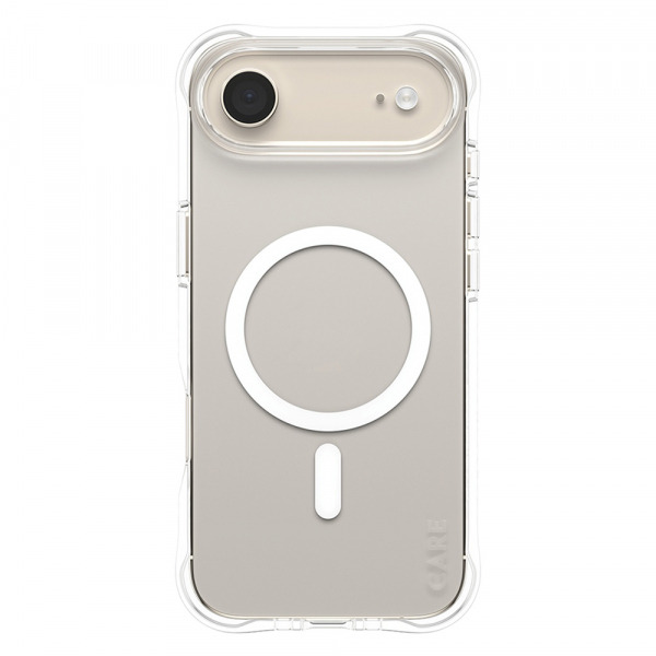Husa MagSafe pentru Apple iPhone 17 Air, PanzerGlass, Care Fashionable, Transparenta Alba
