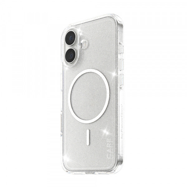 Husa MagSafe pentru Apple iPhone 17, PanzerGlass, Care Urban Explorer Star Lit, Transparenta Alba