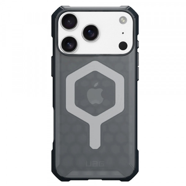 Husa MagSafe pentru Apple iPhone 18 Pro / 17 Pro, Urban Armor Gear, Essential Armor, Gri