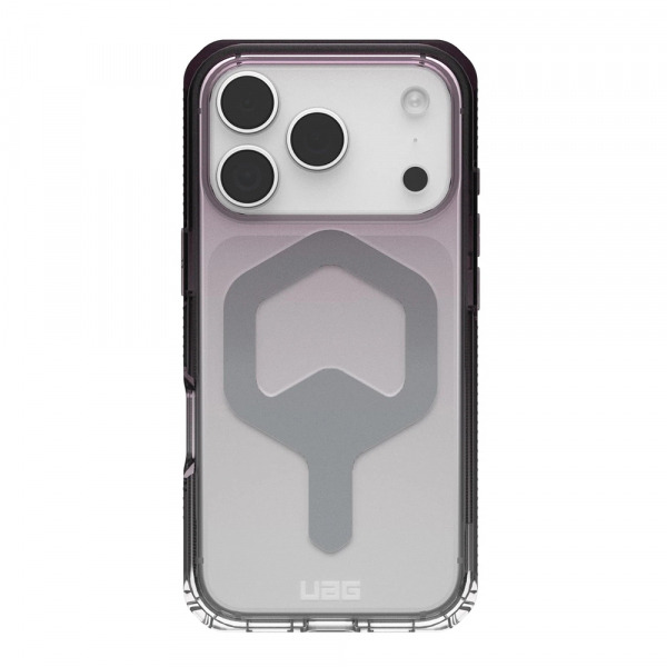 Husa MagSafe pentru Apple iPhone 18 Pro / 17 Pro, Urban Armor Gear, Plyo, Neagra Transparenta